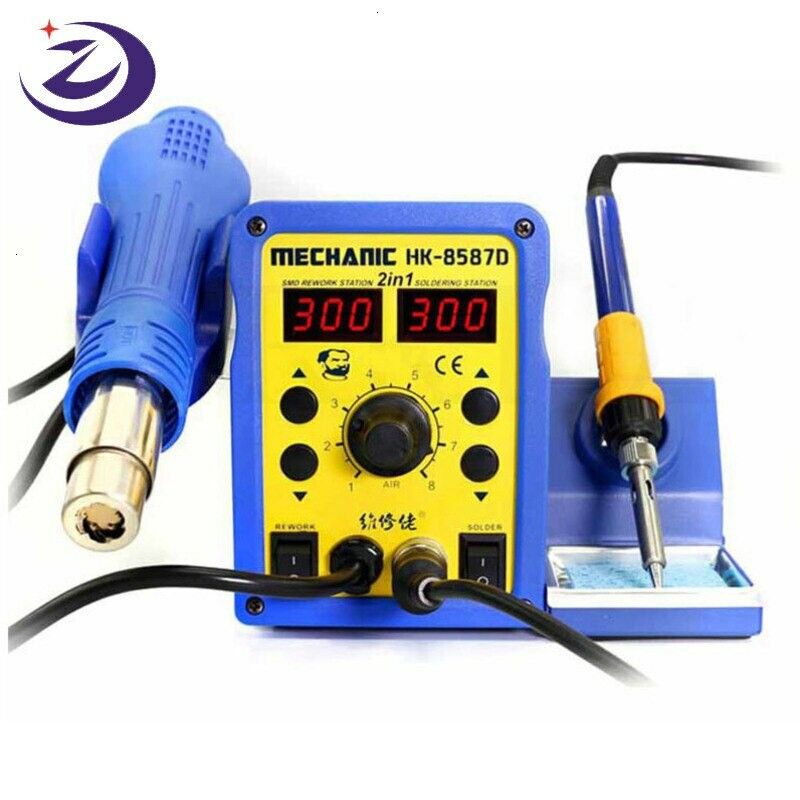 ESTACION DE SOLDAR MECHANIC DE PUNTA Y AIRE HK-8587D ESTACION DE SOLDAR MECHANIC DE PUNTA Y AIRE HK-8587D - Imagen 1
