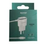 CARGADOR 220V. MIXOR UNICO V8 2.1AMP. (1 USB CON CABLE)