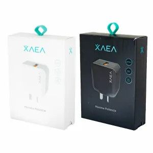 CARGADOR 220V. XAEA TIPO C 3 AMP. 27W. 9V. (1 USB + CABLE)