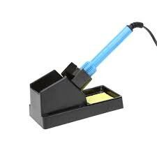 SUJETADOR PARA CAUTIN DE PLASTICO (CON ESPONJA DE LIMPIEZA)