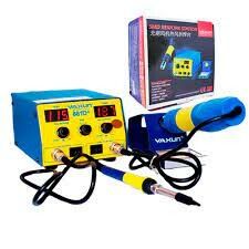 ESTACION DE SOLDADO PUNTA Y AIRE YAXUN (YX881D+)