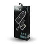 CARGADOR 12V. ONLY RIDE V8  3.1AMP. (1 USB CON CABLE)