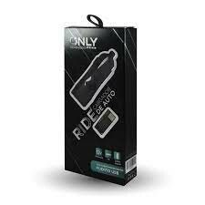 CARGADOR 12V. ONLY RIDE V8  3.1AMP. (1 USB CON CABLE)