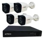 KIT 4 CAMARAS DE SEGURIDAD AITECH (AICR020142B) - Imagen 2