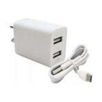 CARGADOR  220V. LEGATUS TIPO C 4.8 AMP. (2USB + CABLE) - Imagen 3