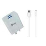 CARGADOR 220V. DINAX V8 4.2AMP. (2USB + CABLE) - Imagen 3