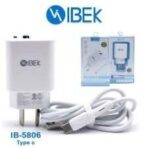 CARGADOR 220V. IBEK TIPO C 5.8AMP. IB-5806/5808 (1USB Y TIPO C) - Imagen 3