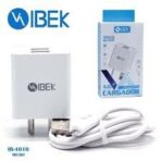 CARGADOR 220V. IBEK V8 4.2 AMP. IB 4010  (2 USB + CABLE) - Imagen 2