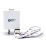 CARGADOR 220V. IBEK V8 4.2 AMP. IB 4010  (2 USB + CABLE) - Imagen 3