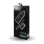 CARGADOR 12V. ONLY RIDE TIPO C 3.1AMP (1 USB CON CABLE)