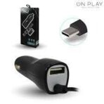 CARGADOR 12V. ONLY RIDE TIPO C 3.1AMP (1 USB CON CABLE) - Imagen 2