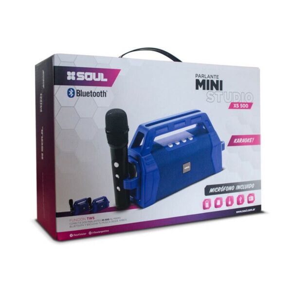 PARLANTE BTH SOUL XS500 MINI STUDIO