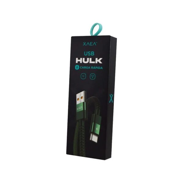 CABLE USB XAEA HULK TIPO C 4.0 AMP.
