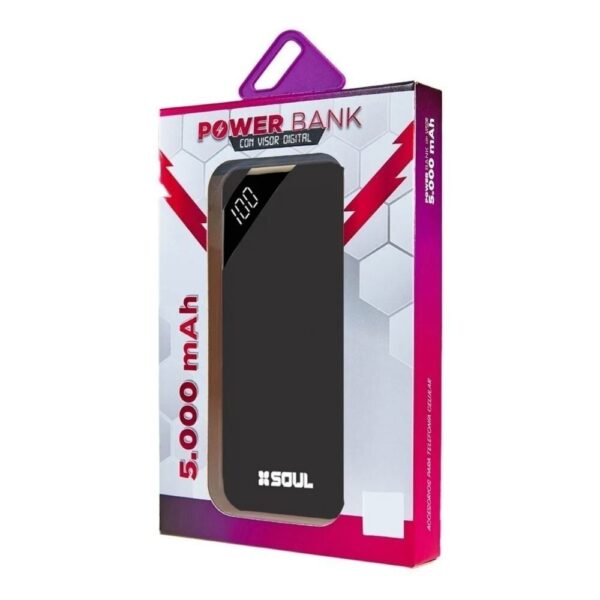 POWER BANK SOUL 5.000MAH CON DISPLAY