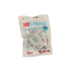 CARGADOR 220V AITECH TIPO C 2.1 AMP 1 USB CON CABLE (BOLSA)