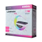 LAMPARA LED MULTIFUNCION SOUL 5 EN 1 CON CARGADOR INALAMBRICO(S200)