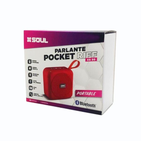 PARLANTE BTH SOUL XS50 POCKET RIFF