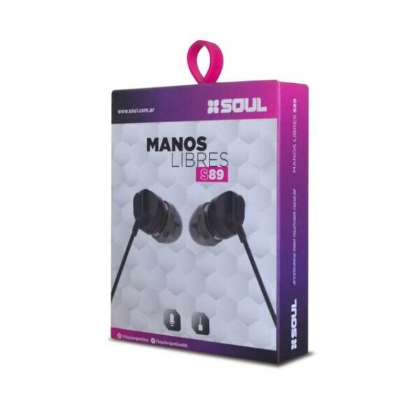 AURICULAR MANOS LIBRES SOUL S89 (3.5MM)