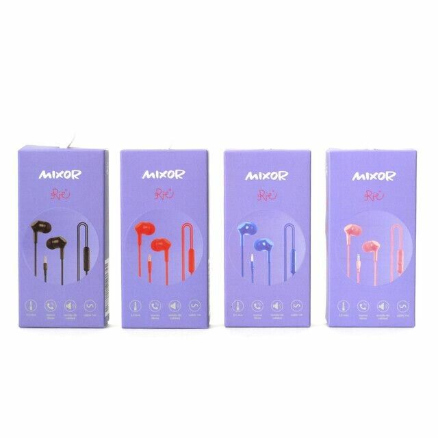 AURICULAR MANOS LIBRES MIXOR RIE (COLORES VARIOS) AURICULAR MANOS LIBRES MIXOR RIE (COLORES VARIOS) - Imagen 1