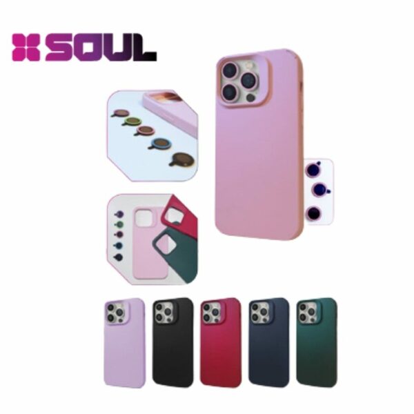 PROTECTOR SOUL SILICONE CASE CON LENTE SAMSUNG A04S