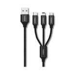 CABLE USB SOUL 3 EN 1  3.1AMP.(V8-TIPO C-IPHONE) - Imagen 2
