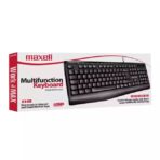 TECLADO USB MAXELL MULTIFUNCTION (KB-100)
