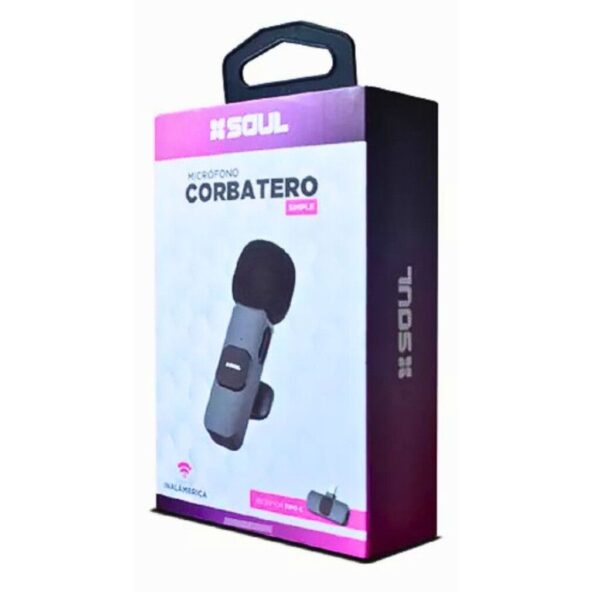 MICROFONO SOUL CORBATERO SIMPLE IPHONE (MIC-C1L)