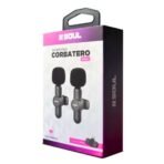 MICROFONO SOUL CORBATERO DUAL IPHONE (MIC-C2L)