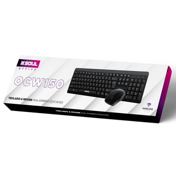 COMBO TECLADO Y MOUSE SOUL OCW150