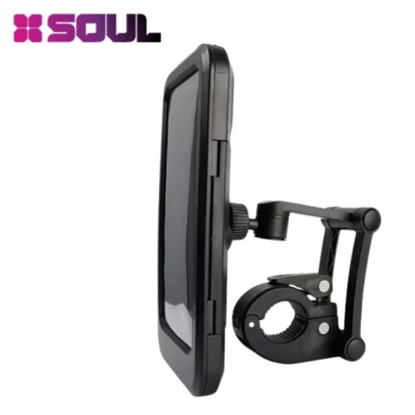 SOPORTE CELULAR SOUL PARA BICI/MOTO REFORZADO (Q800)