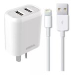 CARGADOR 220V. SOUL DUO CHARGE 2.4A 2 USB IPHONE - Imagen 3