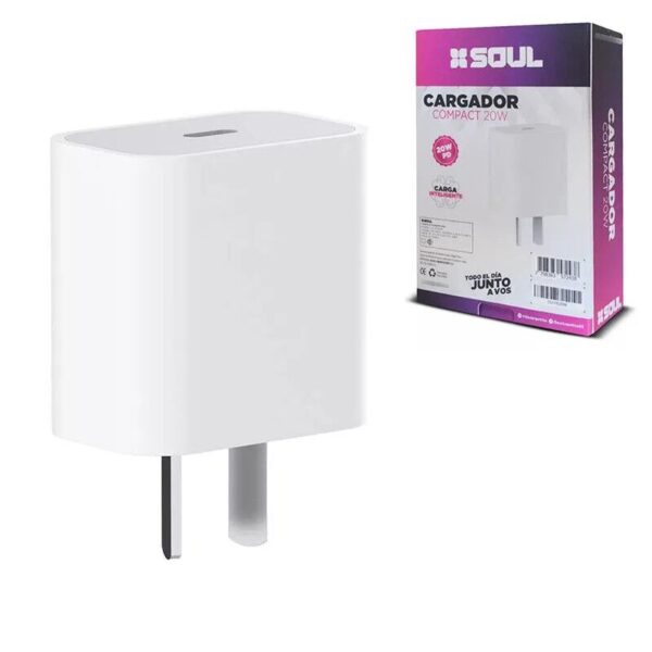 CABEZAL 220V. SOUL COMPACT 20W. (USB-C)