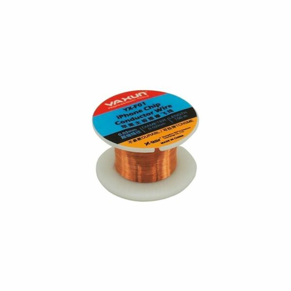 ALAMBRE ULTRA FINO JUMPER DE COBRE YAXUN 0.02MM 150M (YX-F01)