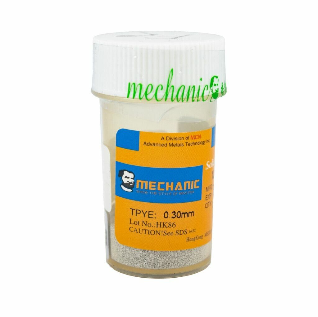 BOLA DE ESTAÑO MECHANIC XZ25 (0.20MM) BOLA DE ESTAÑO MECHANIC XZ25 (0.20MM) - Imagen 1