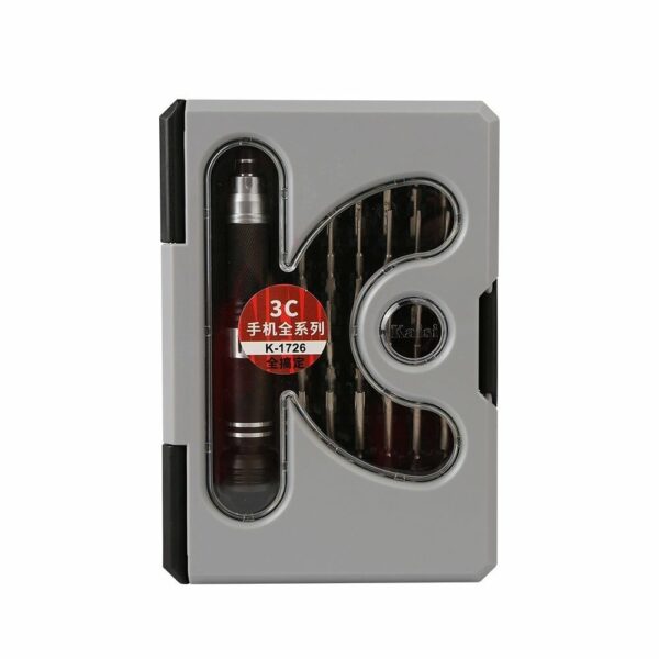SET DE DESTORNILLADOR KAISI K-1726 (24 PIEZAS EN 1)