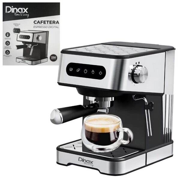 CAFETERA EXPRESSO DINAX 1350W (BAR-CFE1350BL)