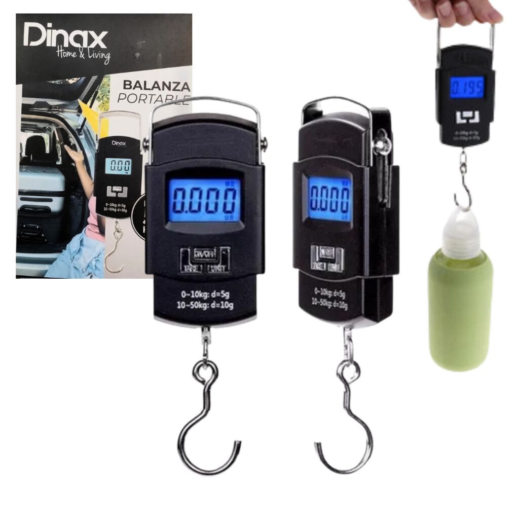 BALANZA PORTATIL DINAX 50KG (DX-BALEQ01) BALANZA PORTATIL DINAX 50KG (DX-BALEQ01) - Imagen 1