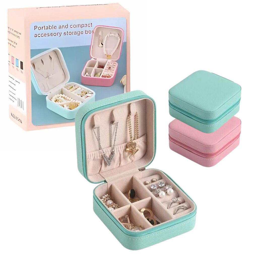 JOYERO CHICO PORTATIL DE CUERO SINTETICO (BOXBIJ15) JOYERO CHICO PORTATIL DE CUERO SINTETICO (BOXBIJ15) - Imagen 1