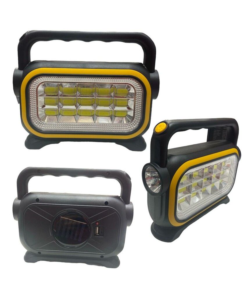 LINTERNA CON PANEL SOLAR MULTIFUNCION (NY-885A) LINTERNA CON PANEL SOLAR MULTIFUNCION (NY-885A) - Imagen 1