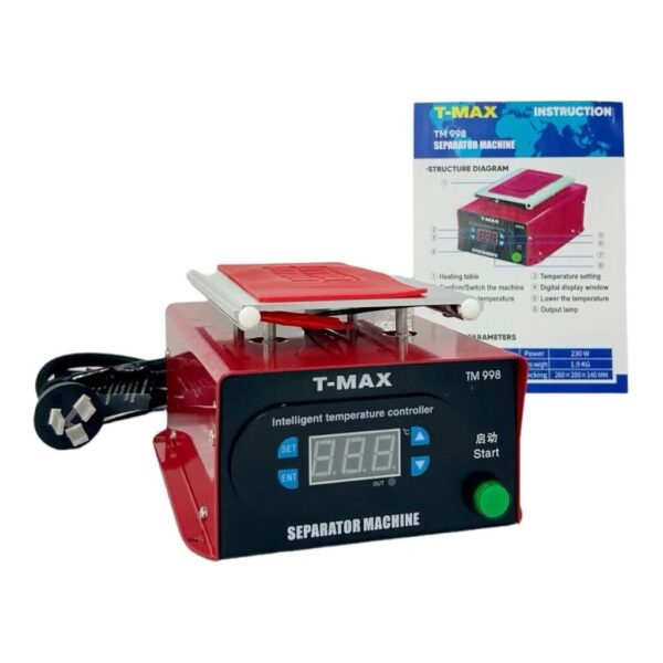 PLANCHA SEPARADORA LCD Y TOUCH  T-MAX-968