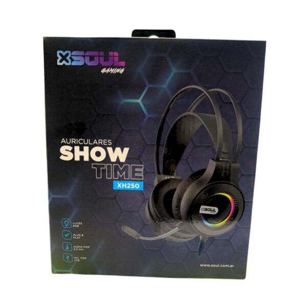 AURICULAR VINCHA SOUL GAMER SHOW TIME XH250