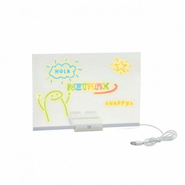 PIZARRA MAGICA NETMAK ACRILICA LUMINOSA (NM-PM101)