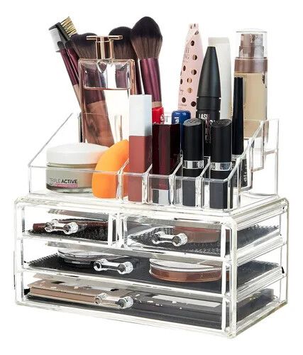 CAJA ORGANIZADORA DE COSMETICO CON CAJON (JN806)