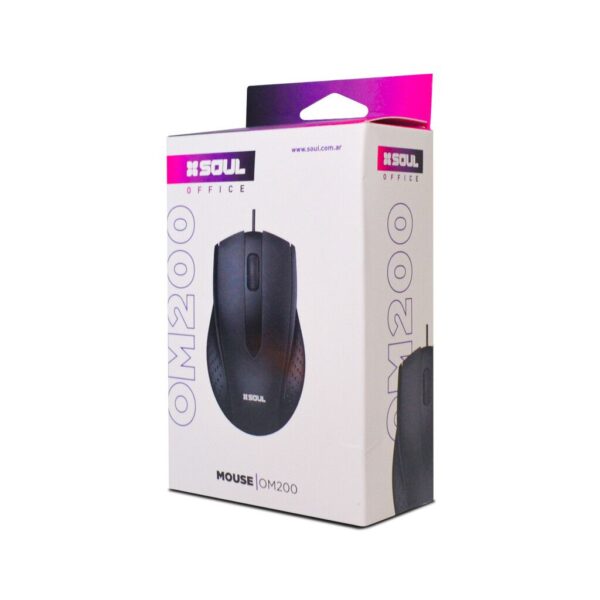 MOUSE USB SOUL OM200