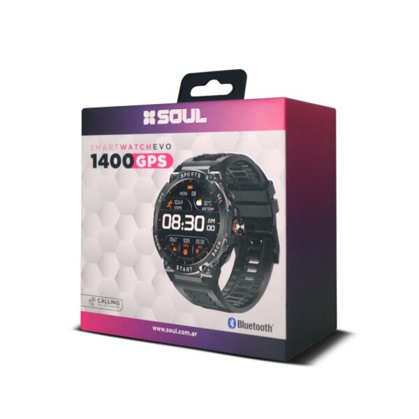 RELOJ SMART WATCH SOUL EVO 1400 (GPS)