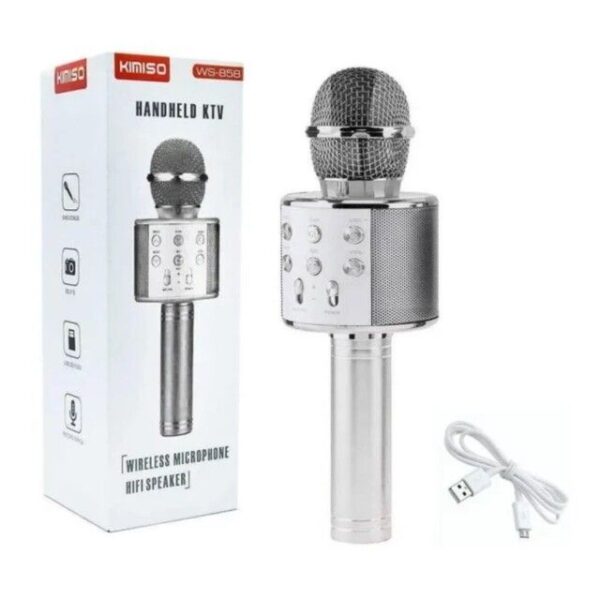 MICROFONO KARAOKE CON PARLANTE (WS-858)