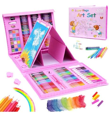 SET DE ARTE INFANTIL 208 PIEZAS (LB-29)
