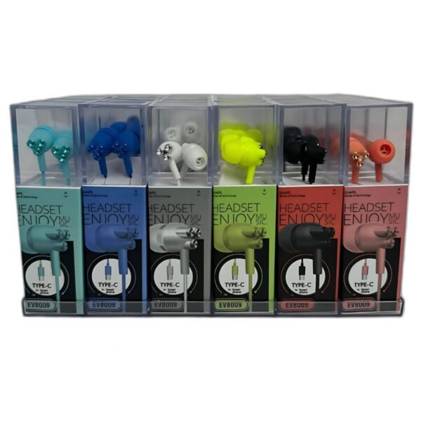 AURICULAR MANOS LIBRES AITECH EV-8009 (TIPO C)