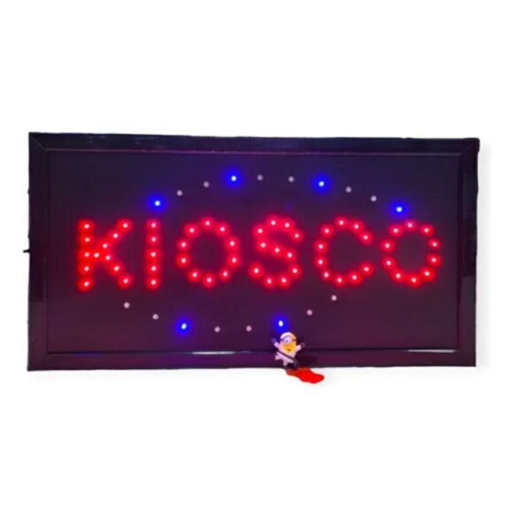 CARTEL LUMINOSO AITECH KIOSCO 48X28CM