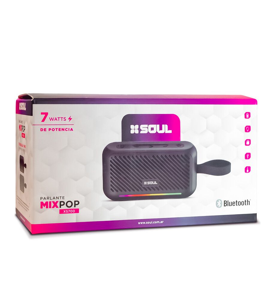 PARLANTE BTH SOUL XS700 MIX POP PARLANTE BTH SOUL XS700 MIX POP - Imagen 1